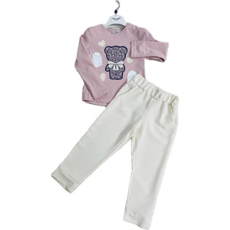 COMPLETO BABY CON PANTALONE COTONE